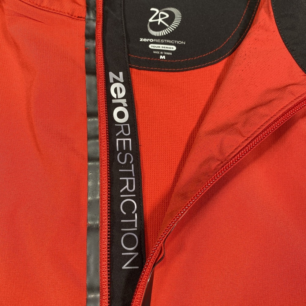 Zero Restriction Pullover Jacket Mens Medium Tour… - image 2